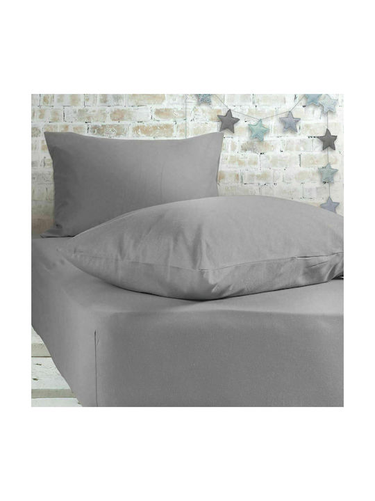 Nef-Nef Homeware Βρεφικό Σεντόνι Κούνιας Βαμβακερό με Λάστιχο Jersey Μακό 70x140εκ. - Image 5