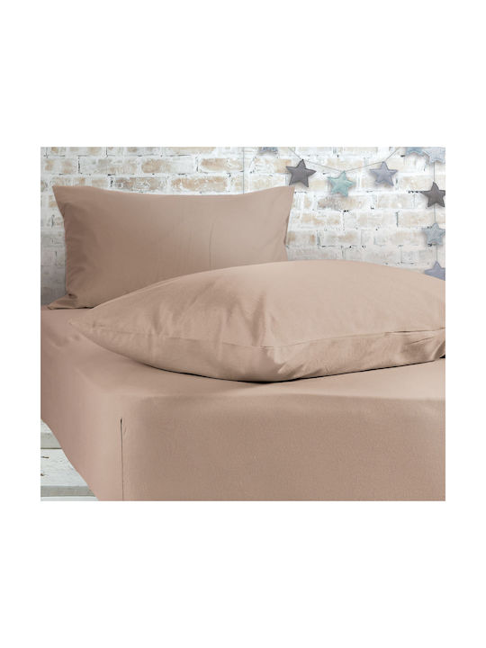Nef-Nef Homeware Βρεφικό Σεντόνι Κούνιας Βαμβακερό με Λάστιχο Jersey Μακό 70x140εκ. - Image 6