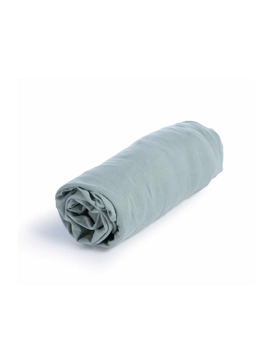 Nef-Nef Homeware Σεντόνι Διπλό με Λάστιχο 140x200x30 Jersey μακό - Image 4