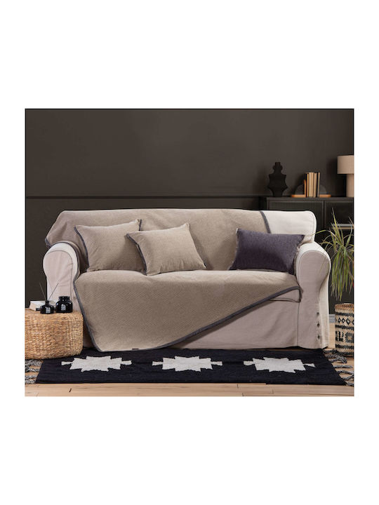 Nef-Nef Ριχτάρι Διθέσιου Καναπέ Brand 170x250εκ. Beige