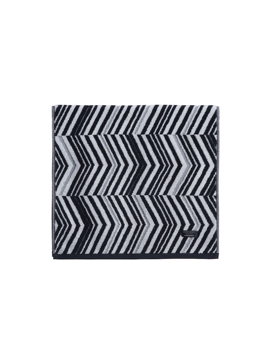 Nef-Nef Πετσέτα Σώματος Elements 70x140εκ. Armin Grey/blac