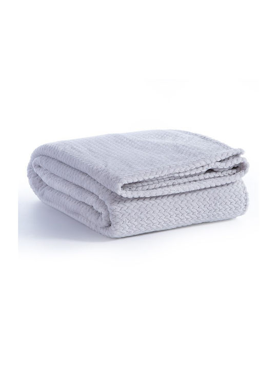 Nef-Nef Homeware Worth Κουβέρτα Μονή 160x220εκ. 036134 Grey