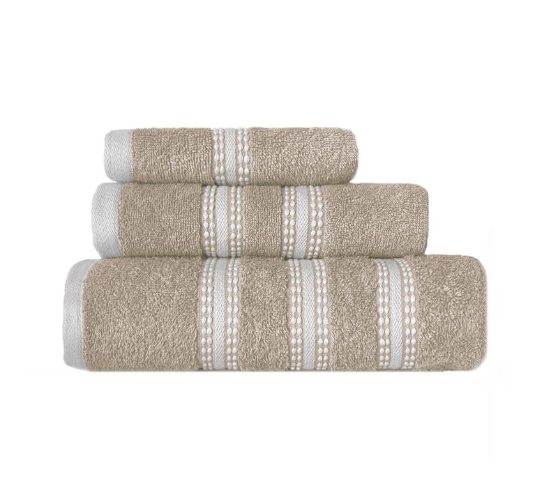 Nef-Nef Homeware Σετ Πετσέτες 3τμχ Promise Beige