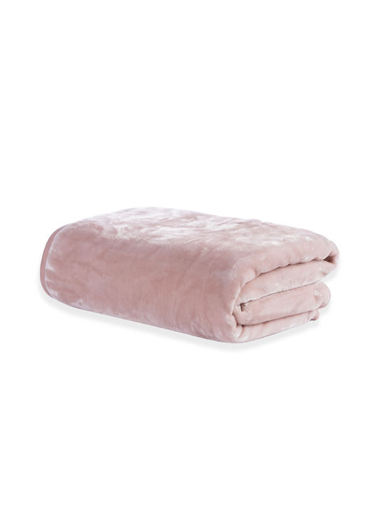Nef-Nef Homeware Loft Κουβέρτα Μονή 170x220εκ. English Rose