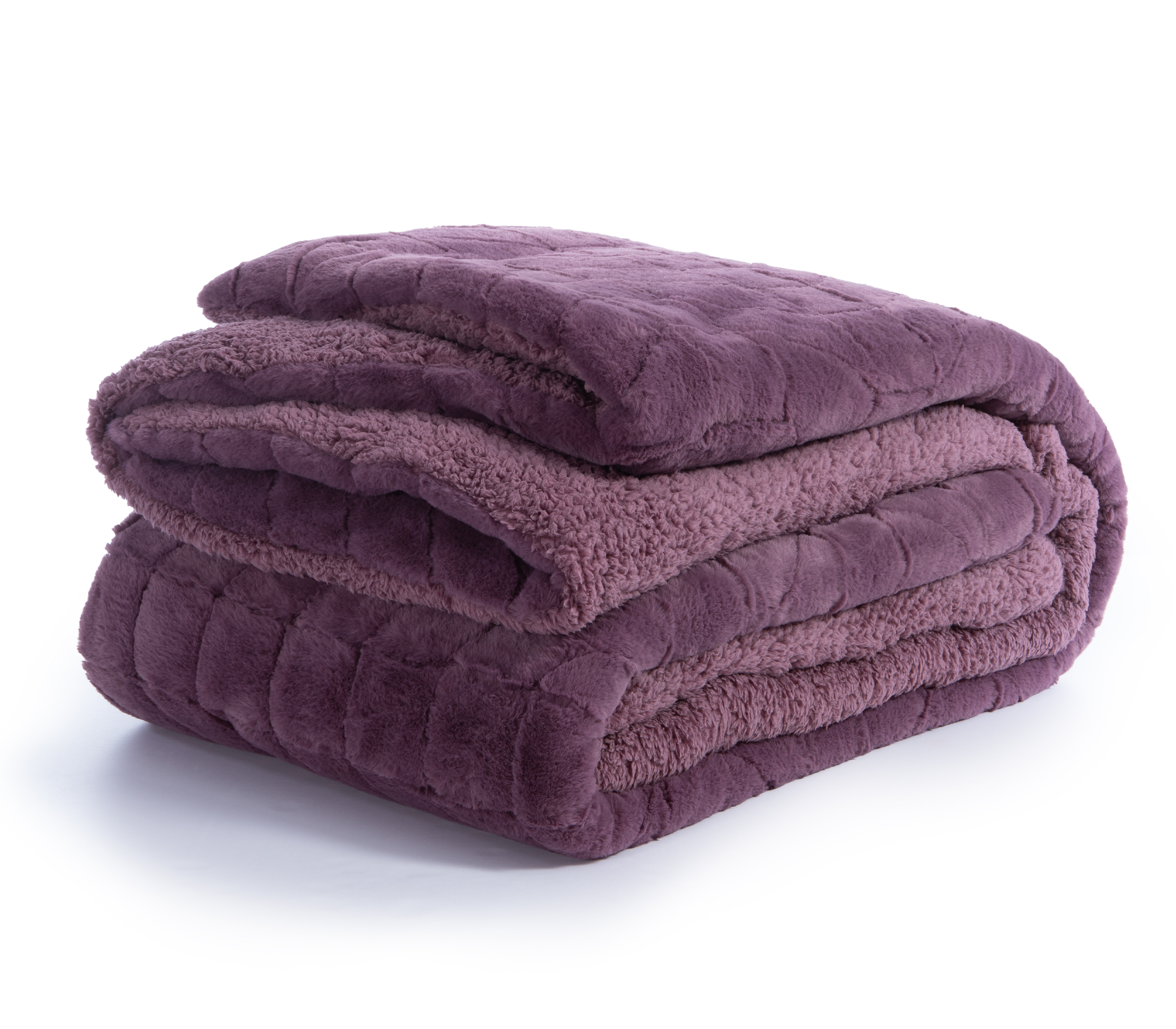 Nef-Nef Homeware Κουβερτοπάπλωμα Υπέρδιπλο 220x240εκ. District Μωβ