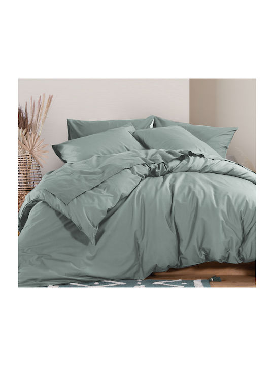 Nef-Nef Homeware Παπλωματοθήκη Basic Βαμβακερή Μονή 160x240 - Image 5