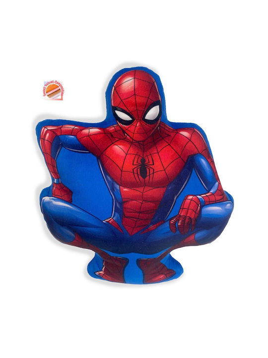 Παιδικό Διακοσμητικό Μαξιλάρι 3d Marvel Spider-man Μπλε
