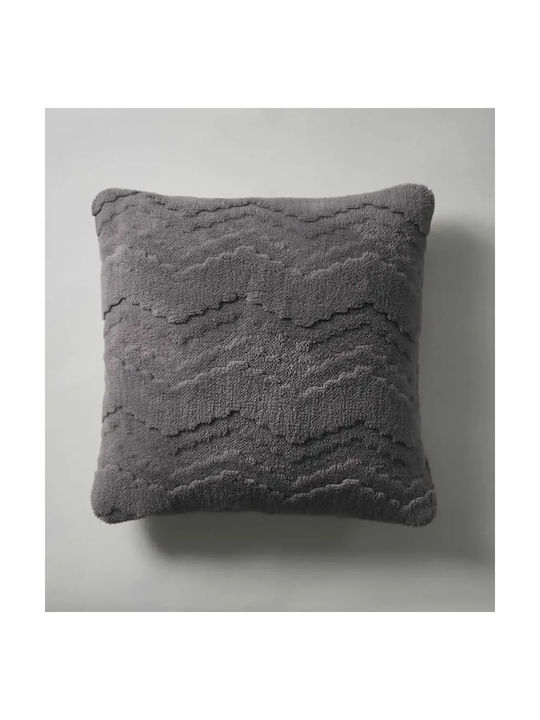 Gofis Home Διακοσμητική Μαξιλαροθήκη Claudette από Γούνα Pearl Grey 171/15 43x43εκ.