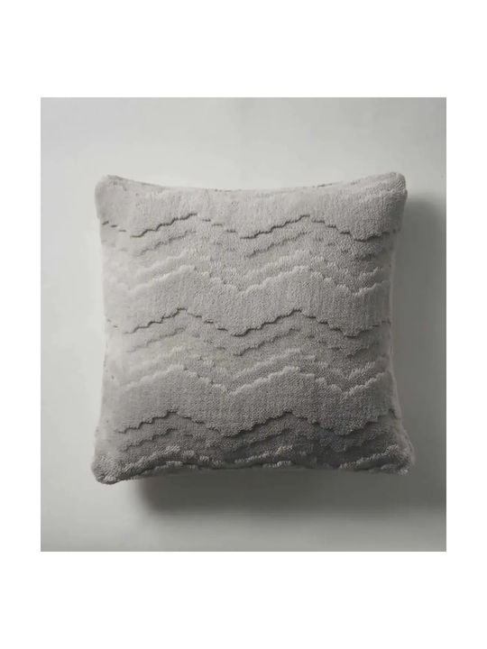 Gofis Home Διακοσμητική Μαξιλαροθήκη Claudette από Γούνα Weed Green 171/07 43x43εκ.