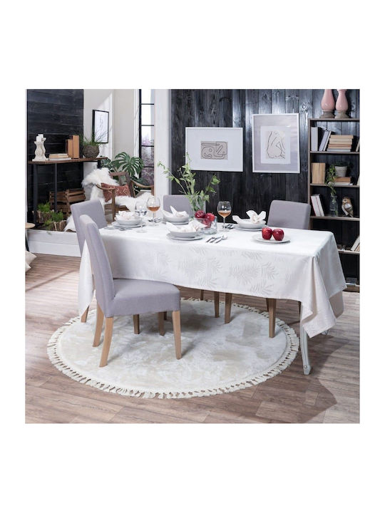 Teoran Τραπεζομάντηλο Gordes 160x250cm + 12 πετσέτες