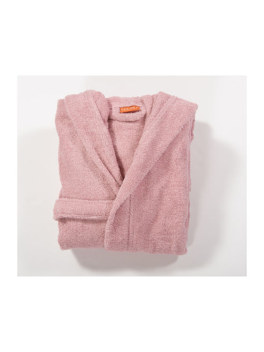 Nef-Nef Homeware Παιδικό Μπουρνούζι Color Kids Pink με Κουκούλα - Image 2