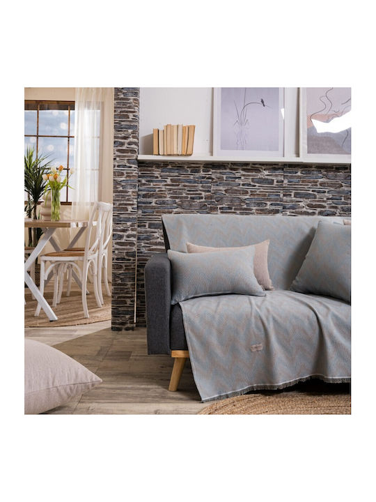 Teoran Ριχτάρι Sanremo 05 Grey-Blue Διθέσιο 180x250cm